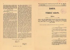 Vládní návrh zákona o devalvaci koruny (1934)